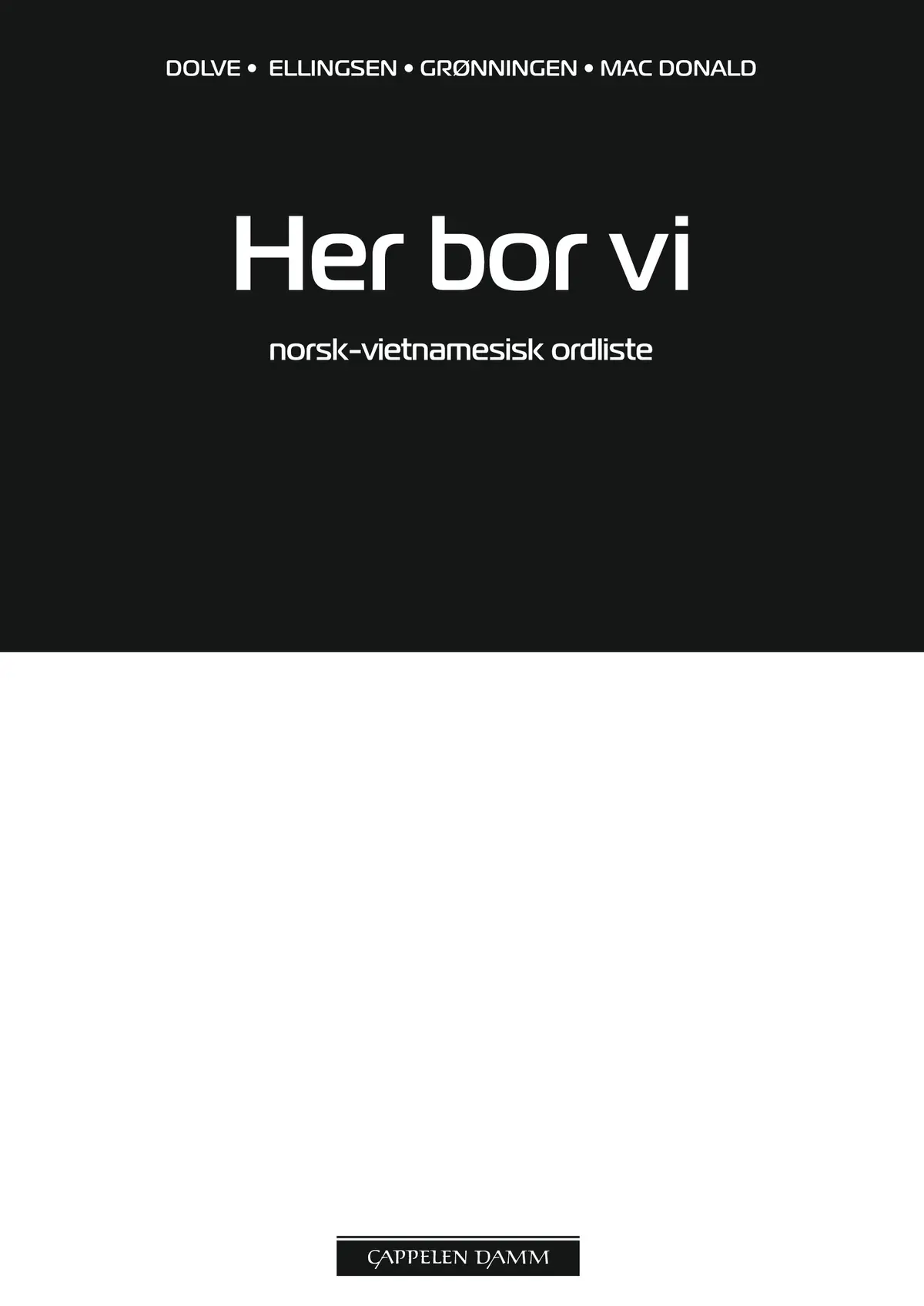 Her bor vi Norsk-tyrkisk ordliste