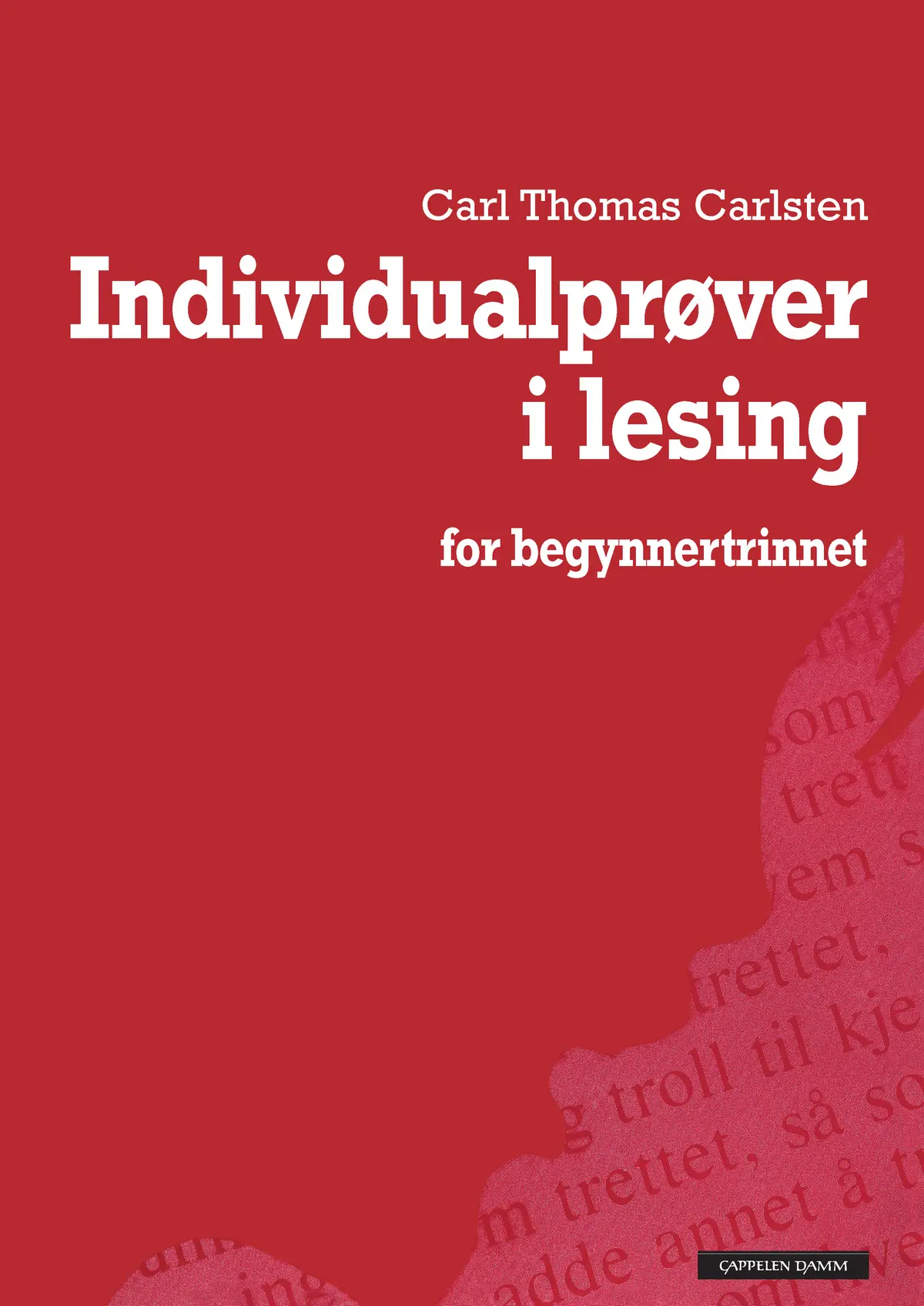 Individualprøver i lesing m/introduksjon og lærerveiledning