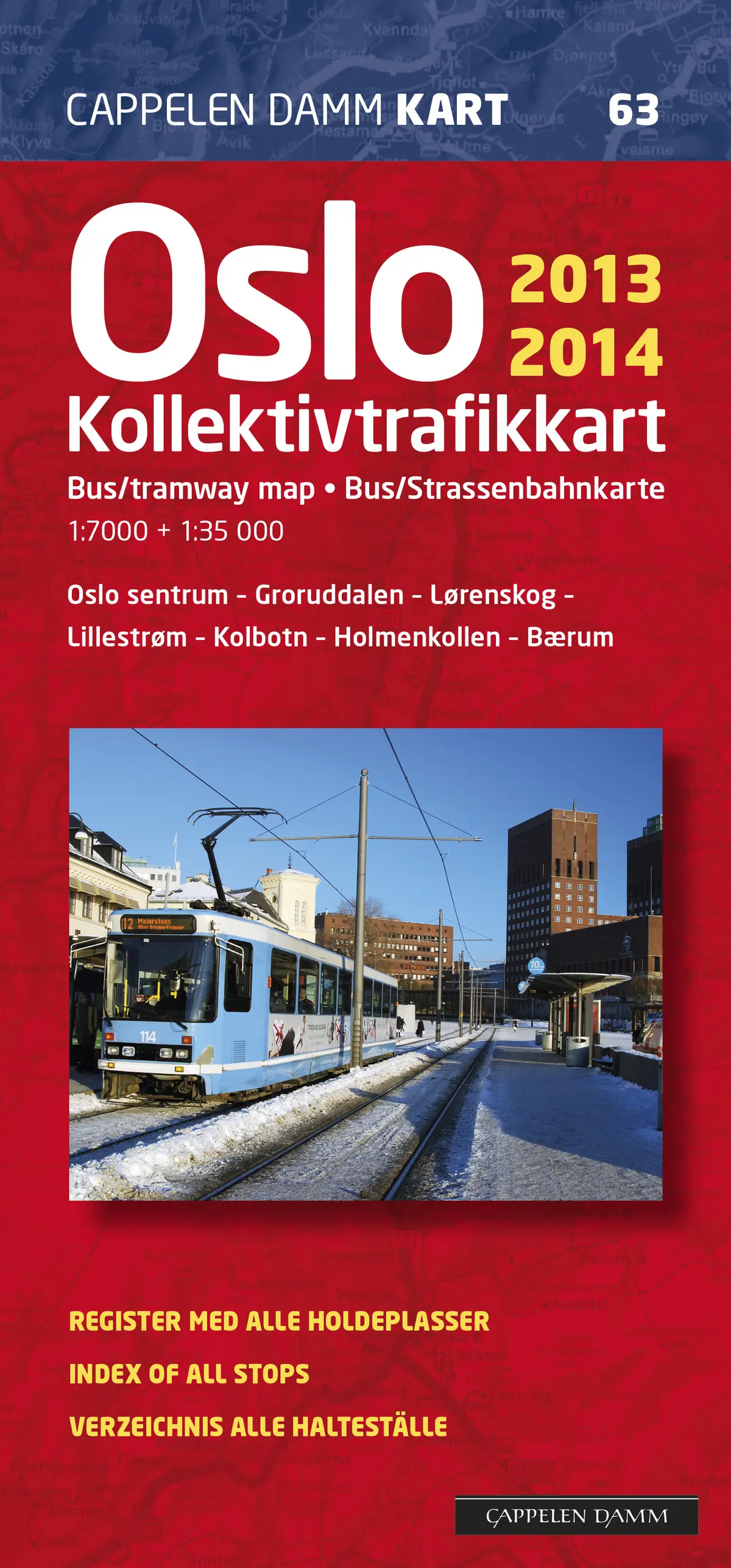 Oslo kollektivtrafikkart 2013-2014 (CK 63)
