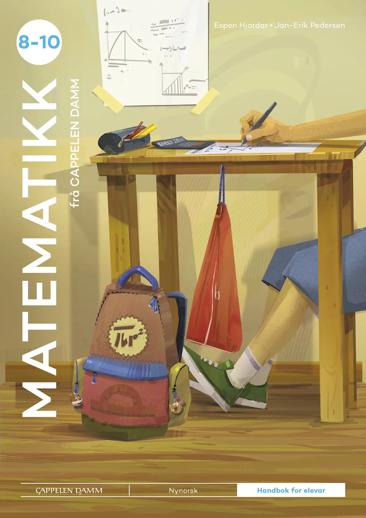 Matematikk 8-10 frå Cappelen Damm Handbok for elevar