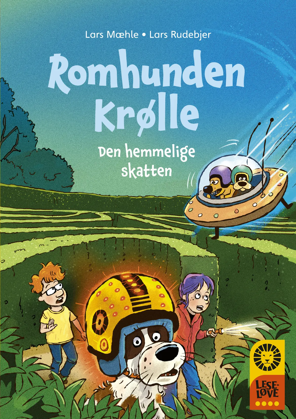 Leseløve nivå 4: Romhunden Krølle. Den hemmelige skatten
