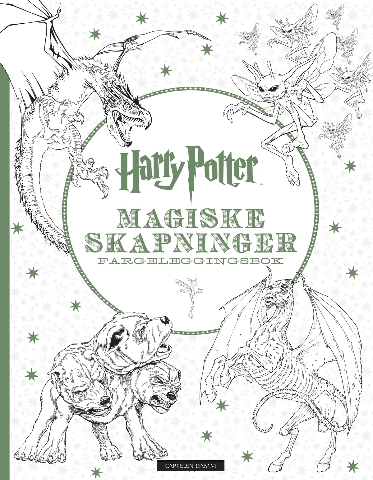 Harry Potter Magiske skapninger Fargeleggingsbok