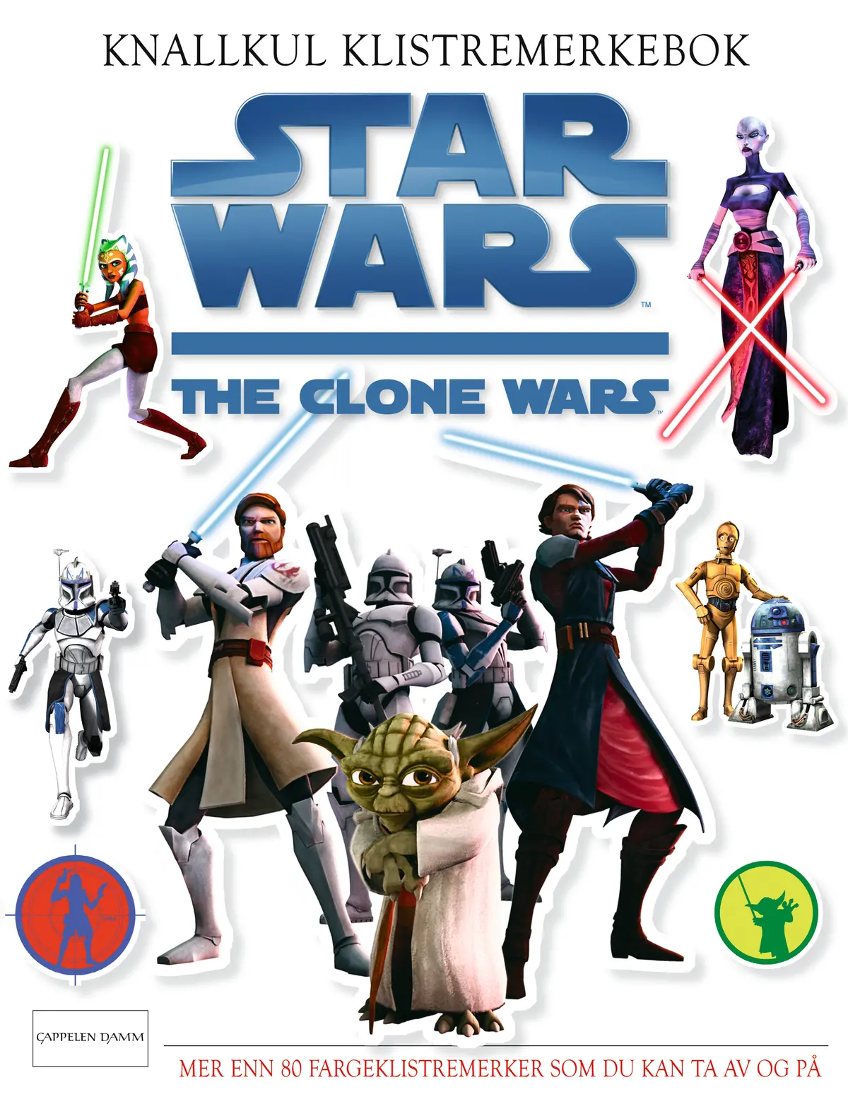 Star Wars Clone Wars klistremerkebok