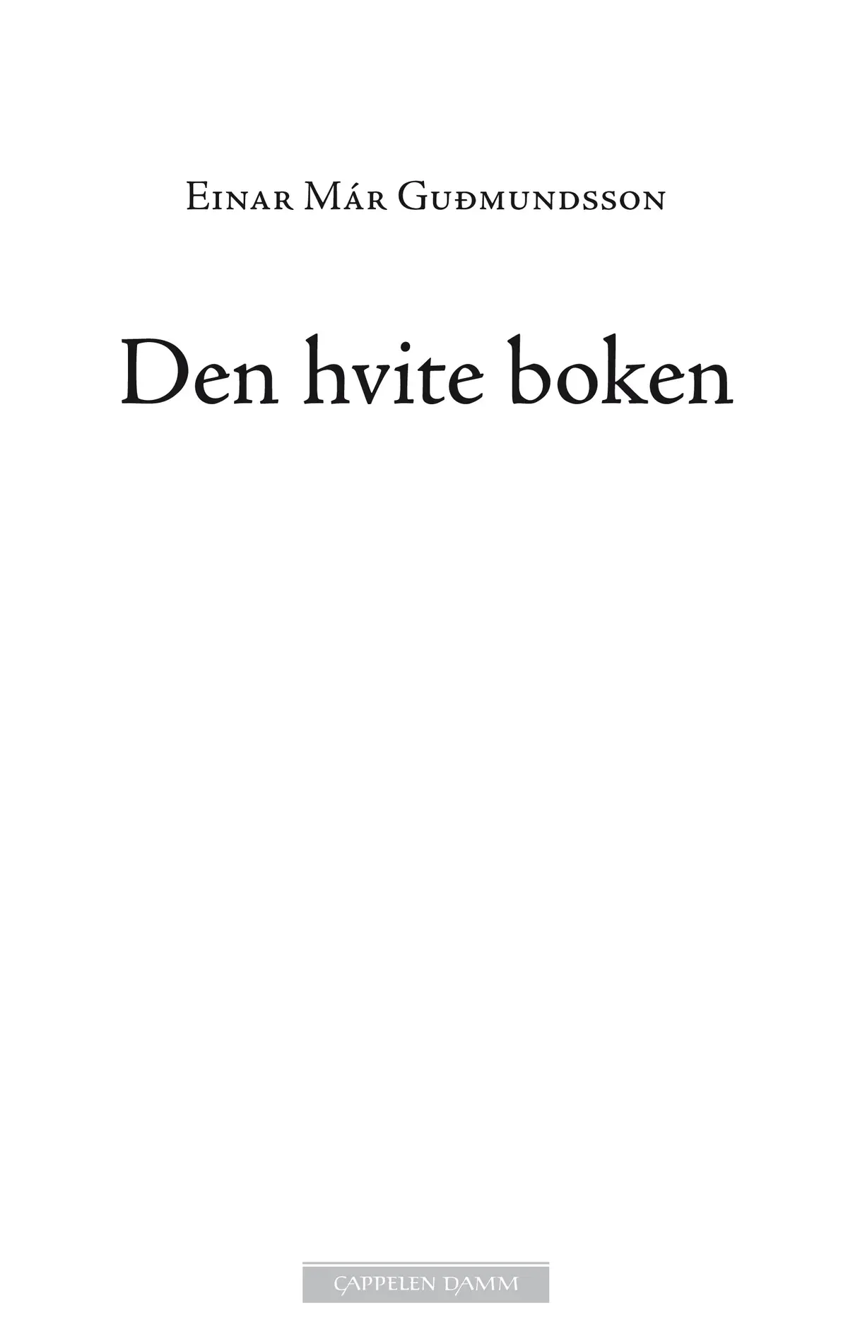 Den hvite boken