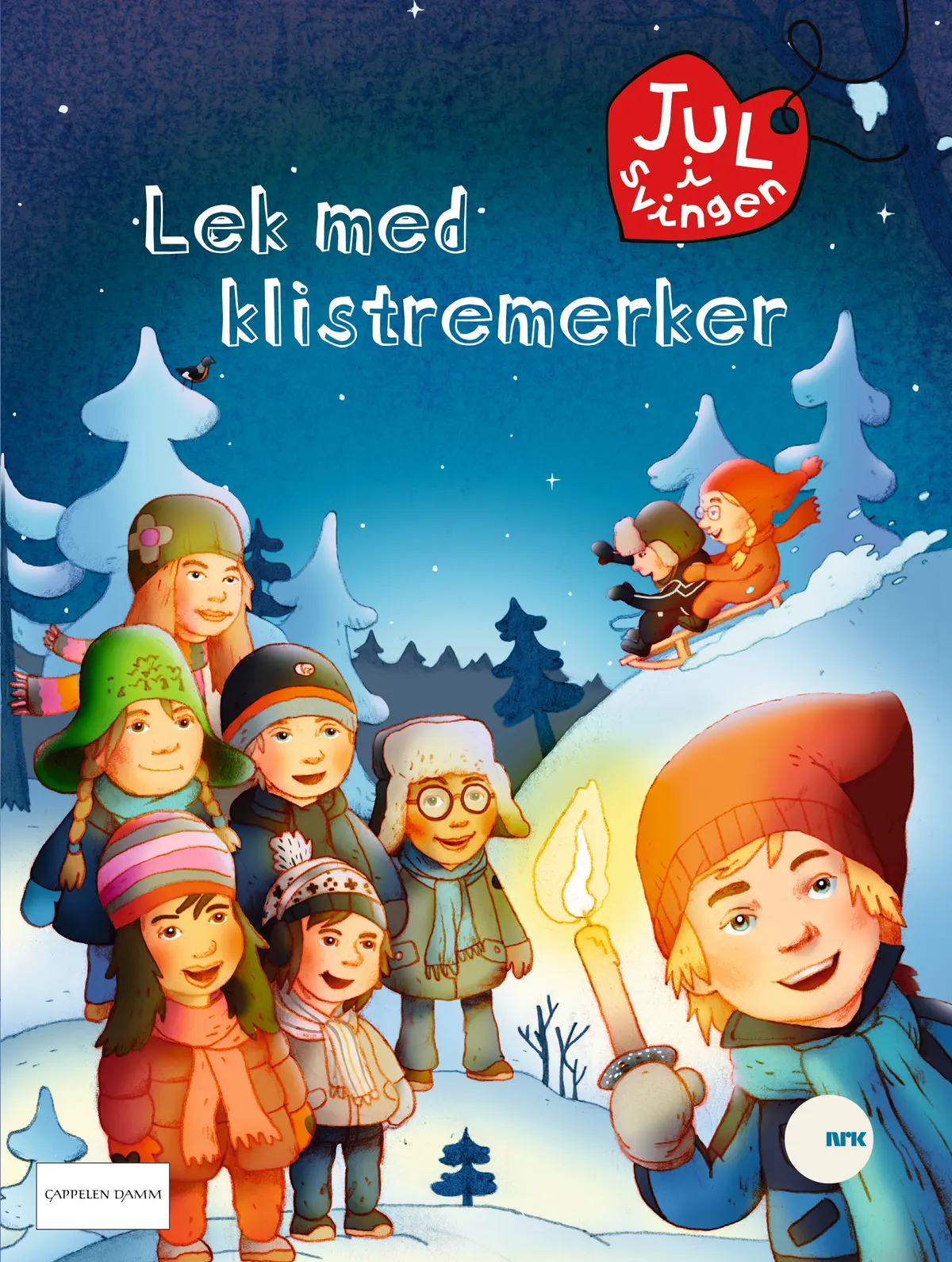 Jul i Svingen - Lek med klistremerker