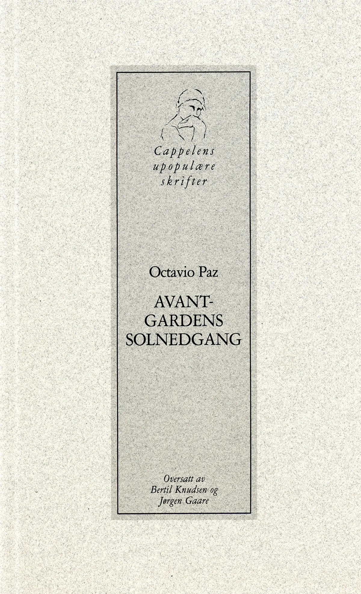 Avantgardens solnedgang