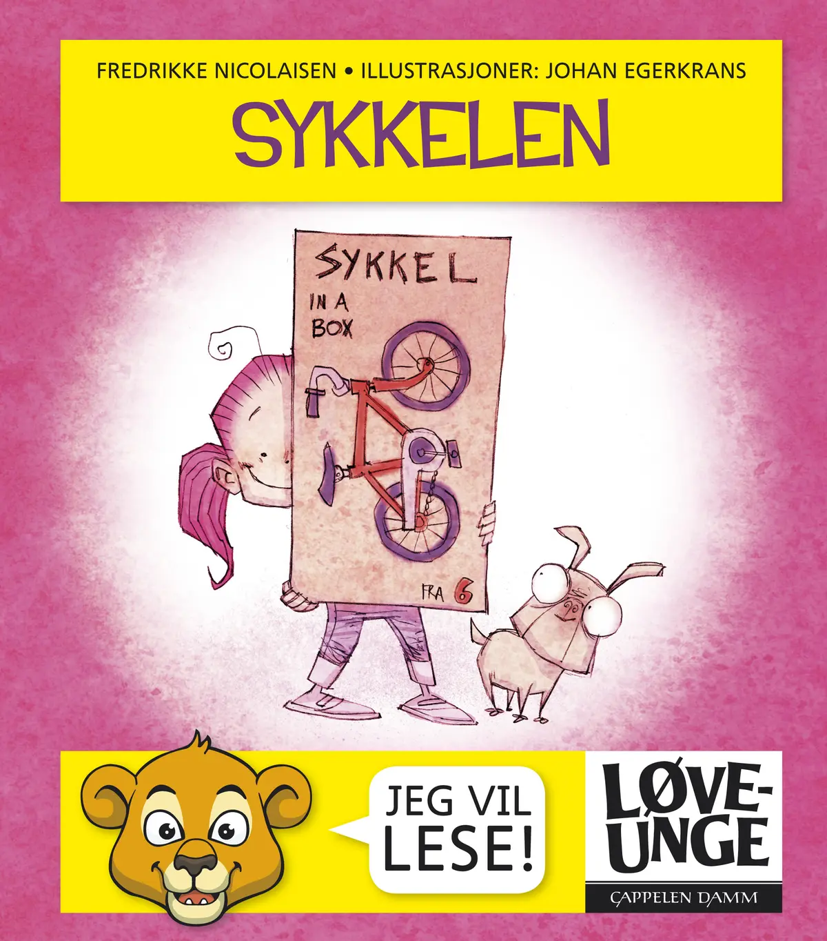 Løveunge - Sykkelen