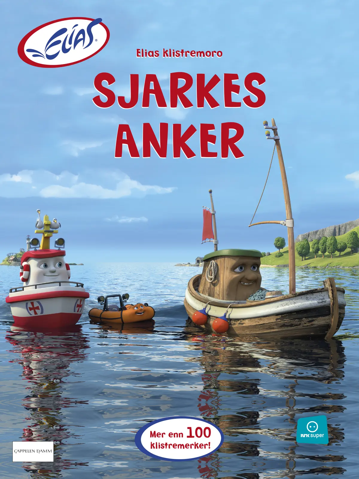 Elias - Sjarkes anker - aktivitetsbok med klistremerker