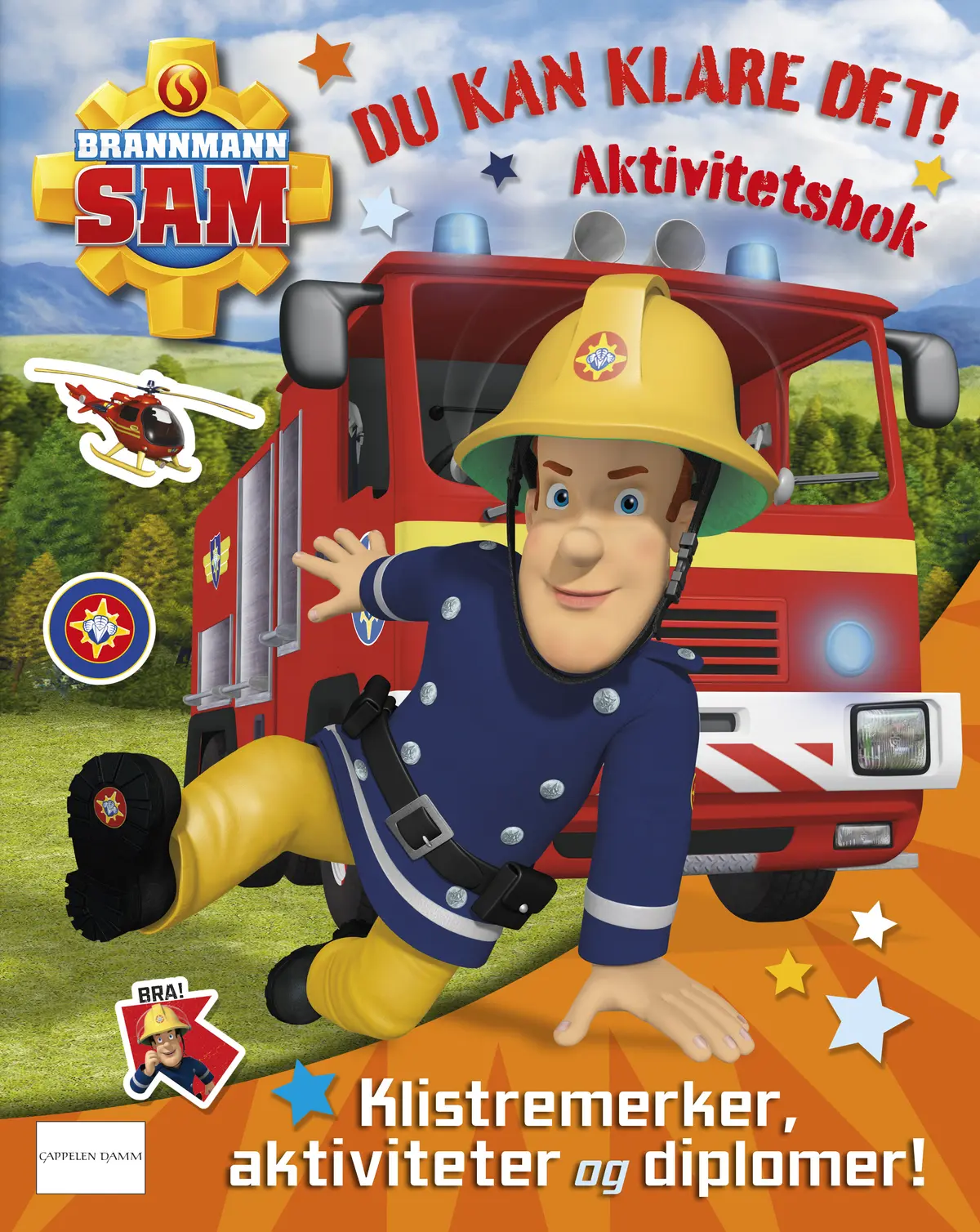 Brannmann Sam: Du kan klare det! Aktivitetsbok med klistremerker!