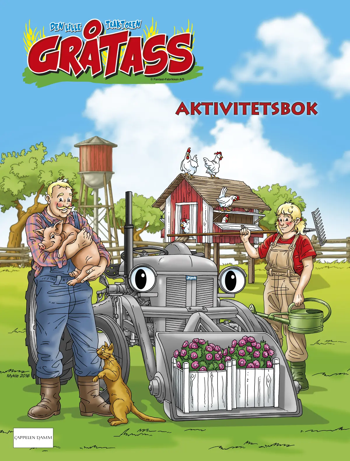 Gråtass Aktivitetsbok