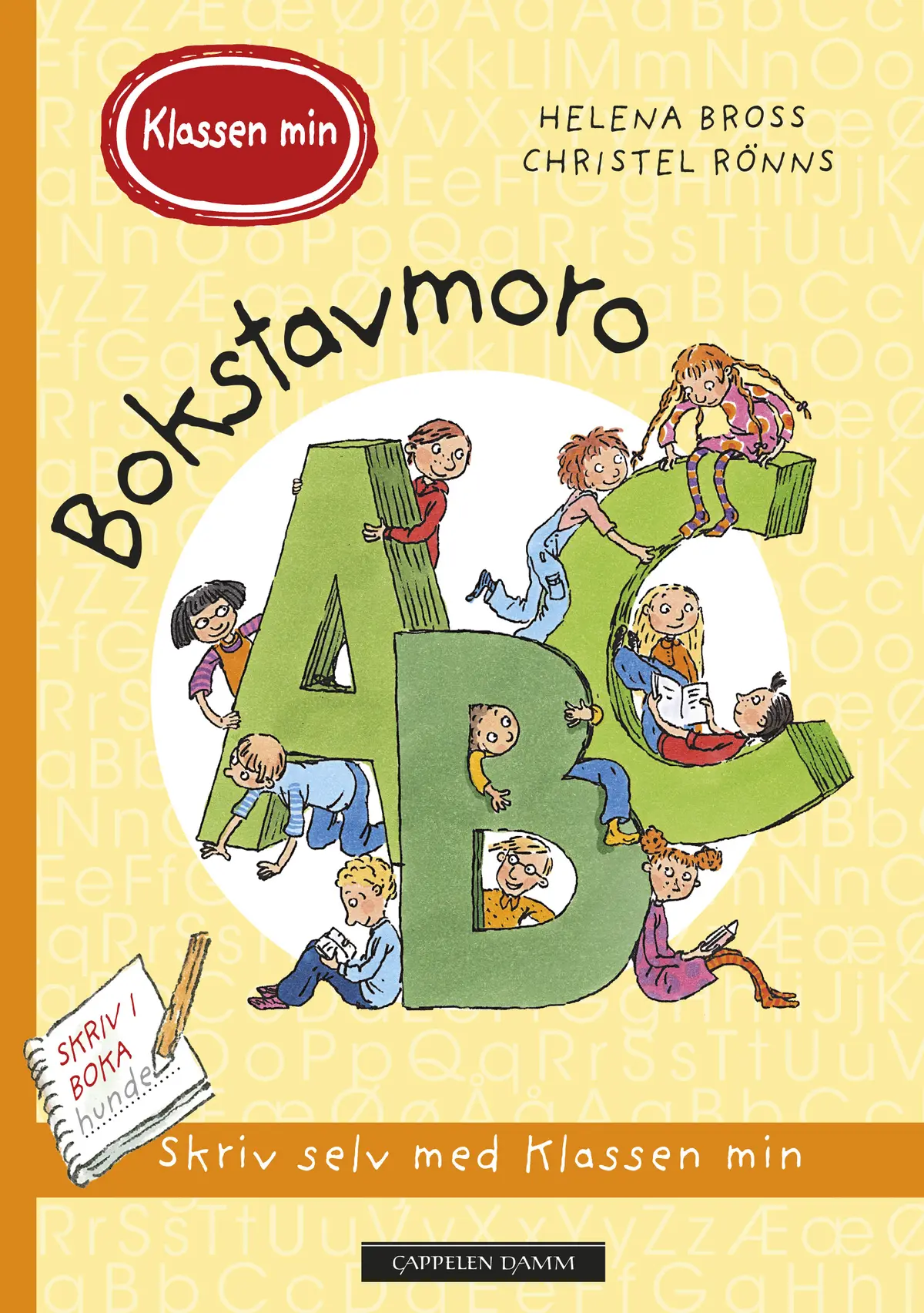 Bokstavmoro med klassen min, aktivitetsbok