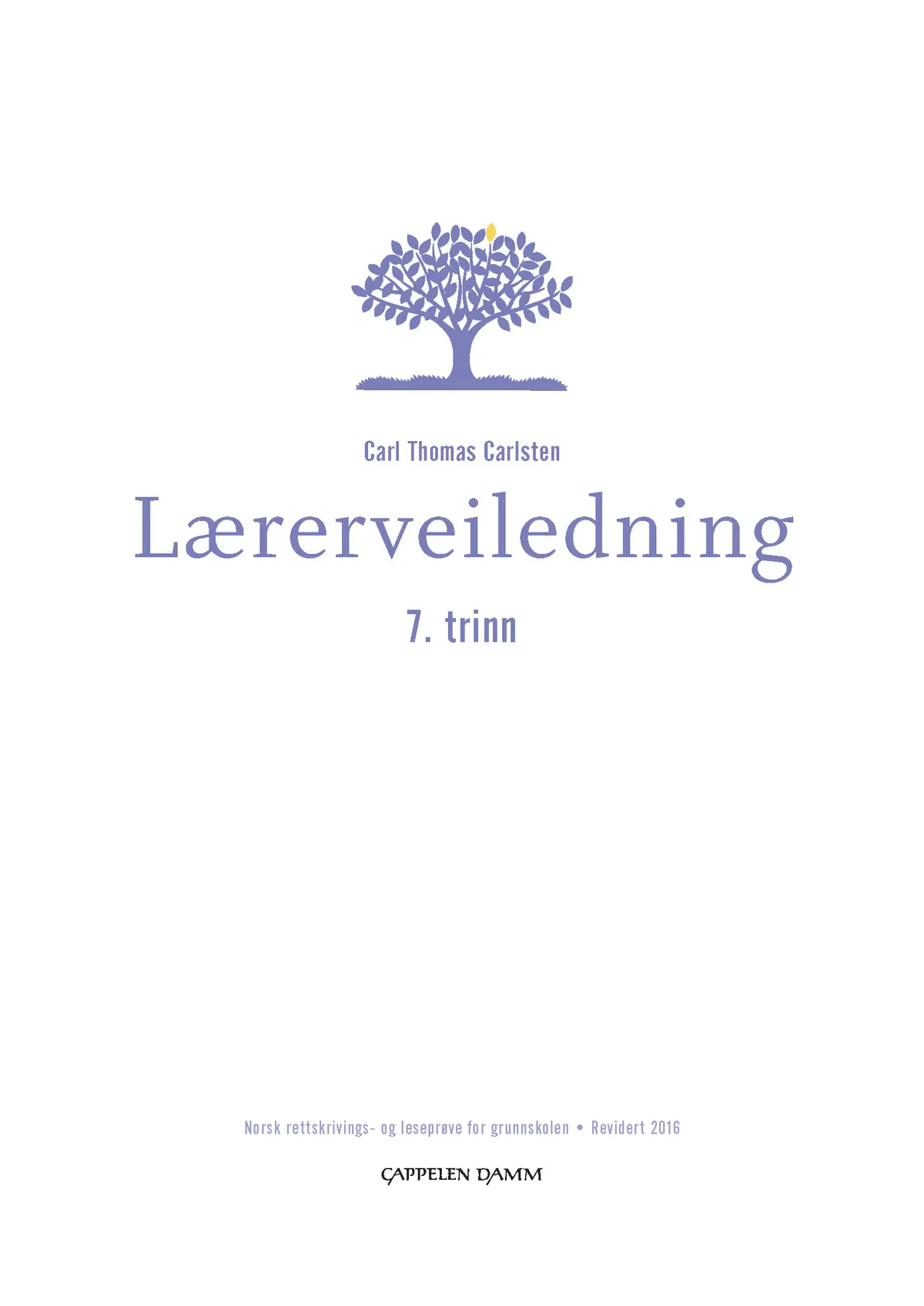 Lærerveiledning 7.trinn