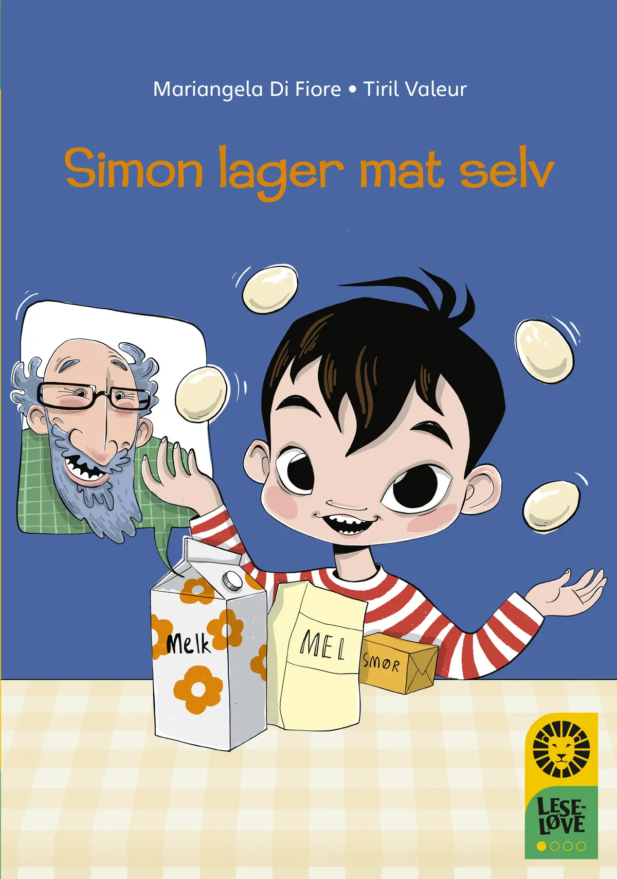 Leseløve nivå 1 - Simon lager mat selv