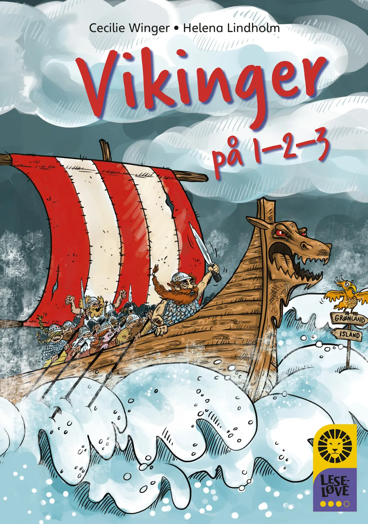 Leseløve nivå 3 - Vikinger på 1-2-3