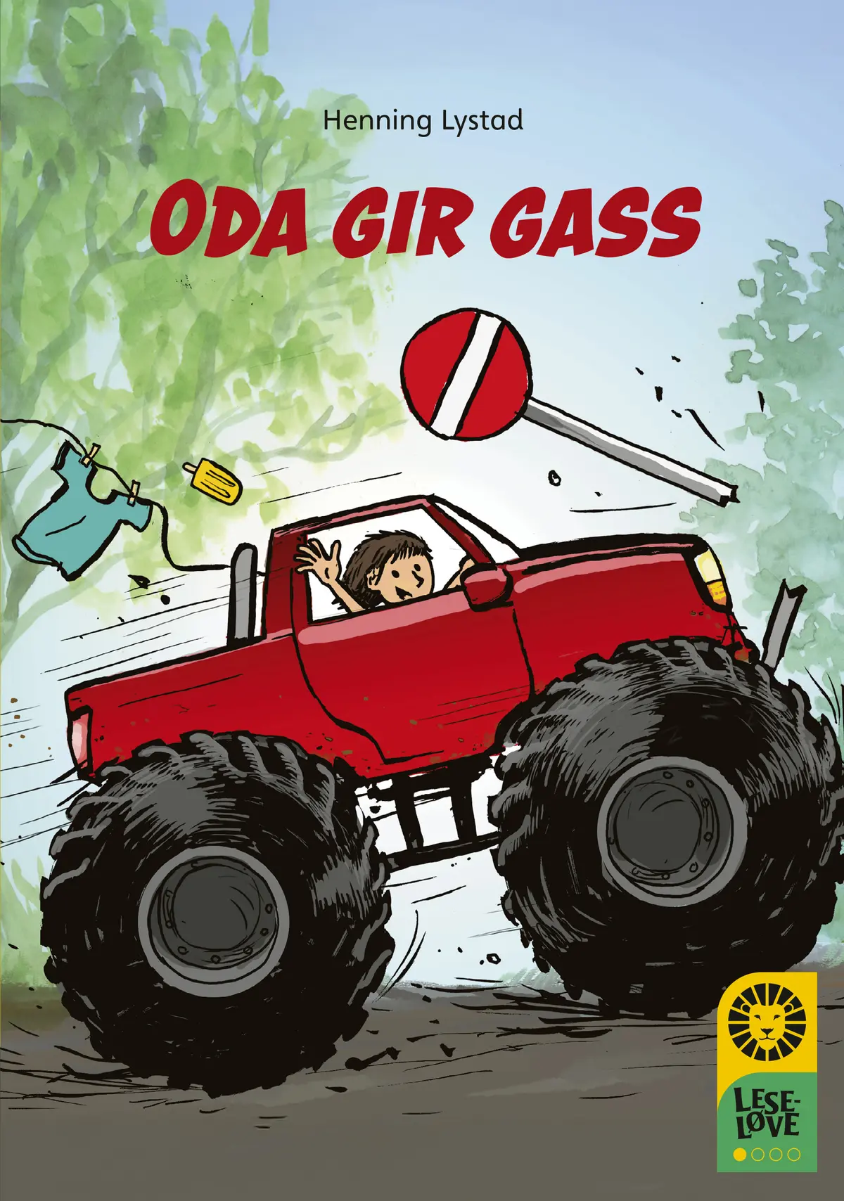 Leseløve nivå 1 - Oda gir gass