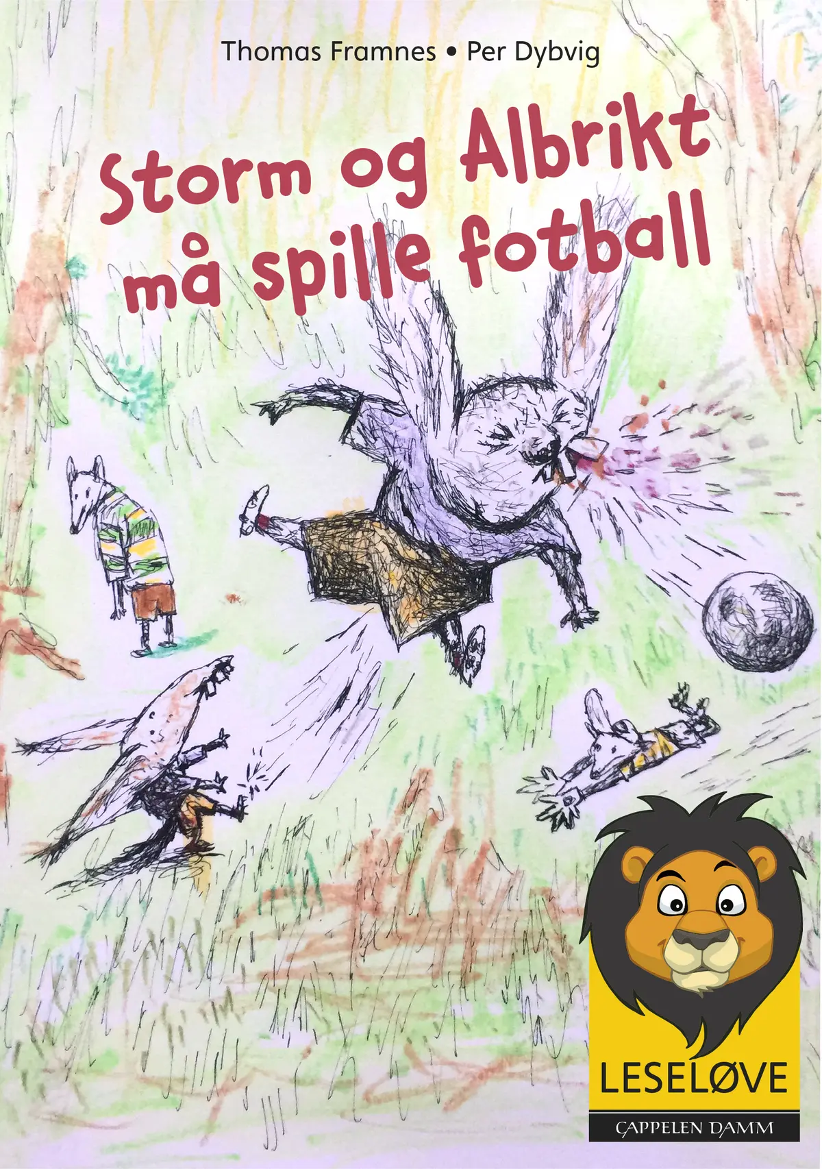 Leseløve - Storm og Albrikt må spille fotball