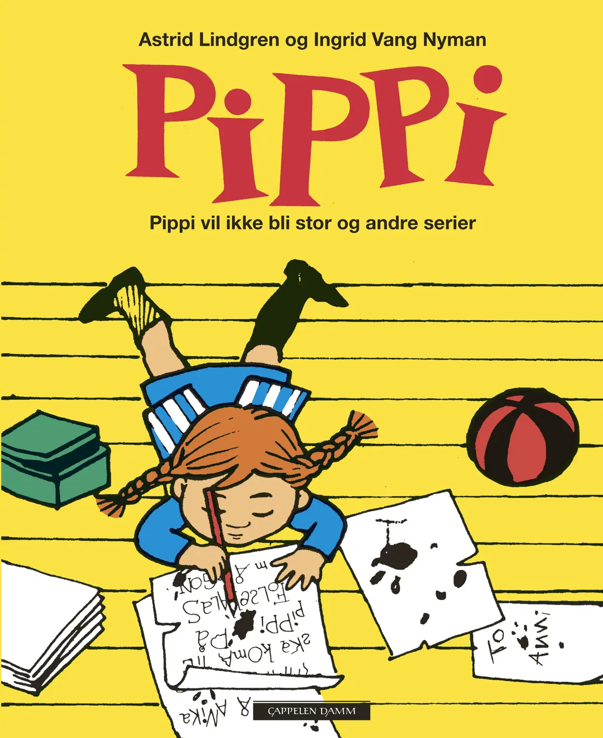 Barnebok – Pippi vil ikke bli stor og andre serier