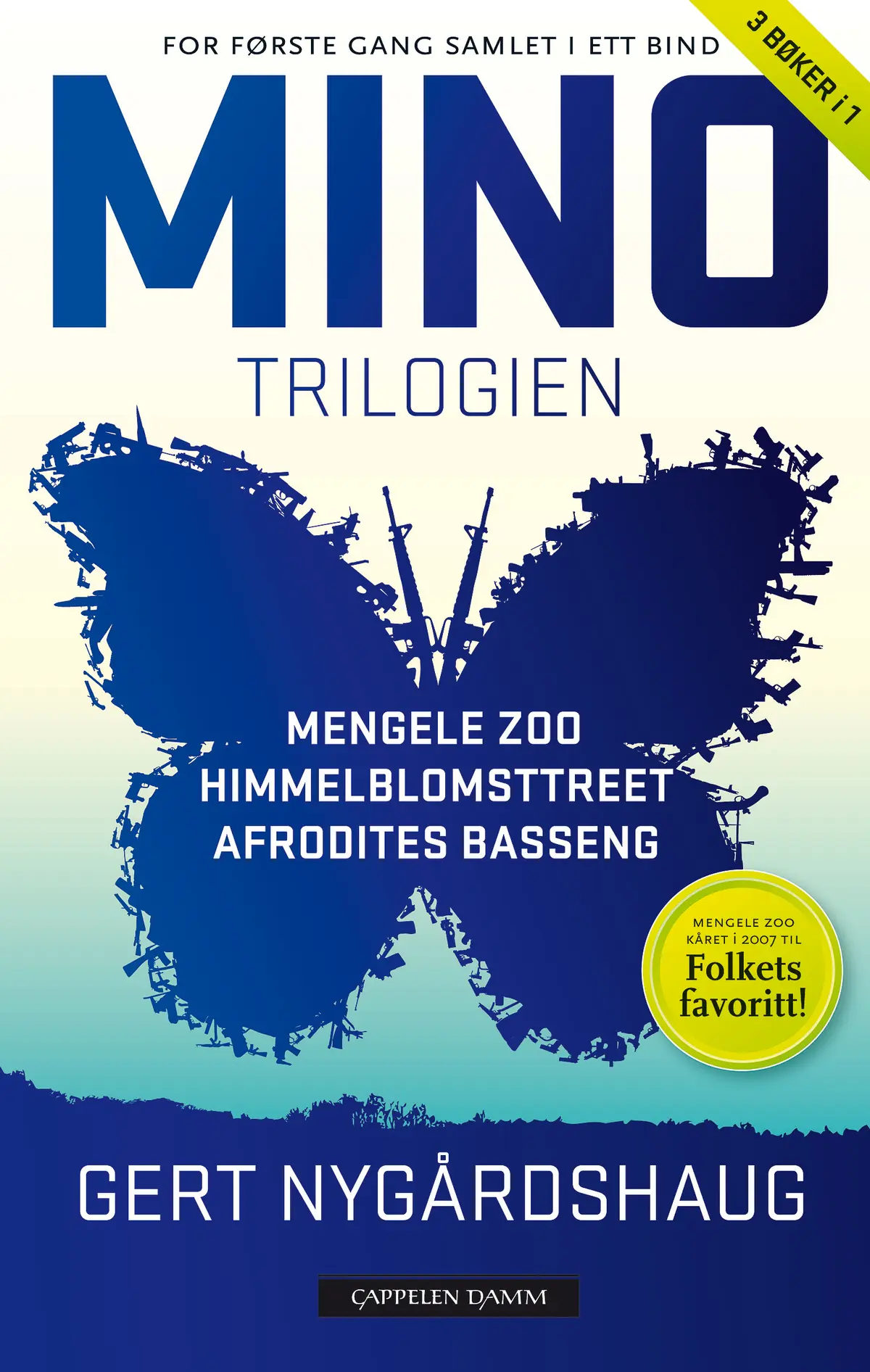 Mino-trilogien: Mengele Zoo, Himmelblomsttreet, Afrodites basseng