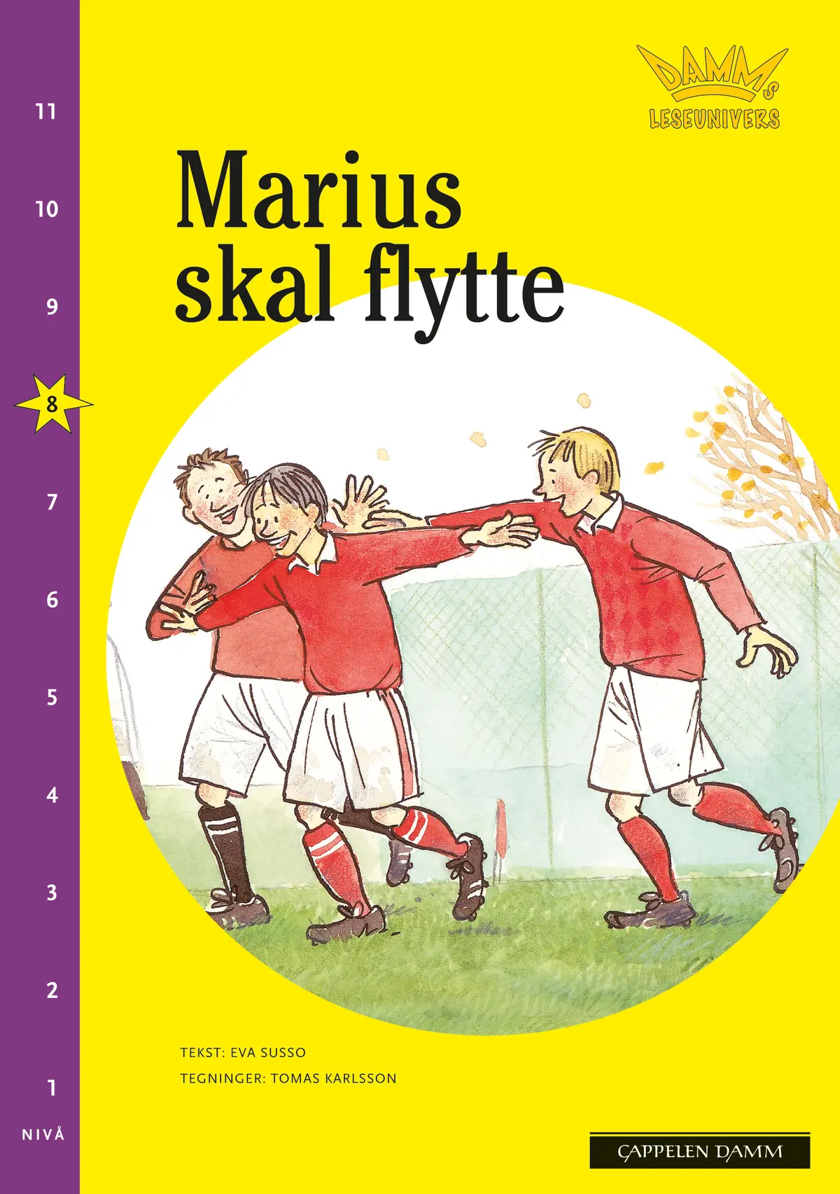 Damms leseunivers 1: Marius skal flytte