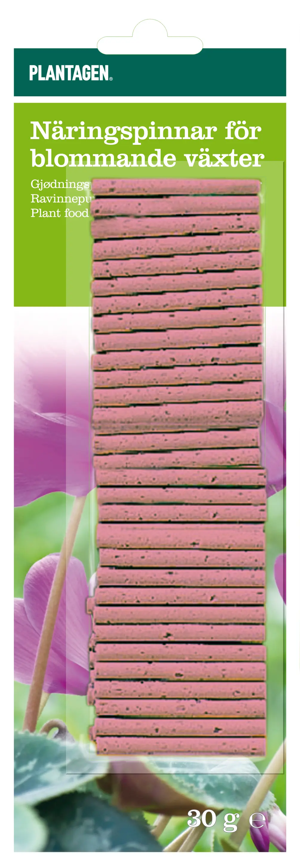Gjødselpinner for blomstrende planter