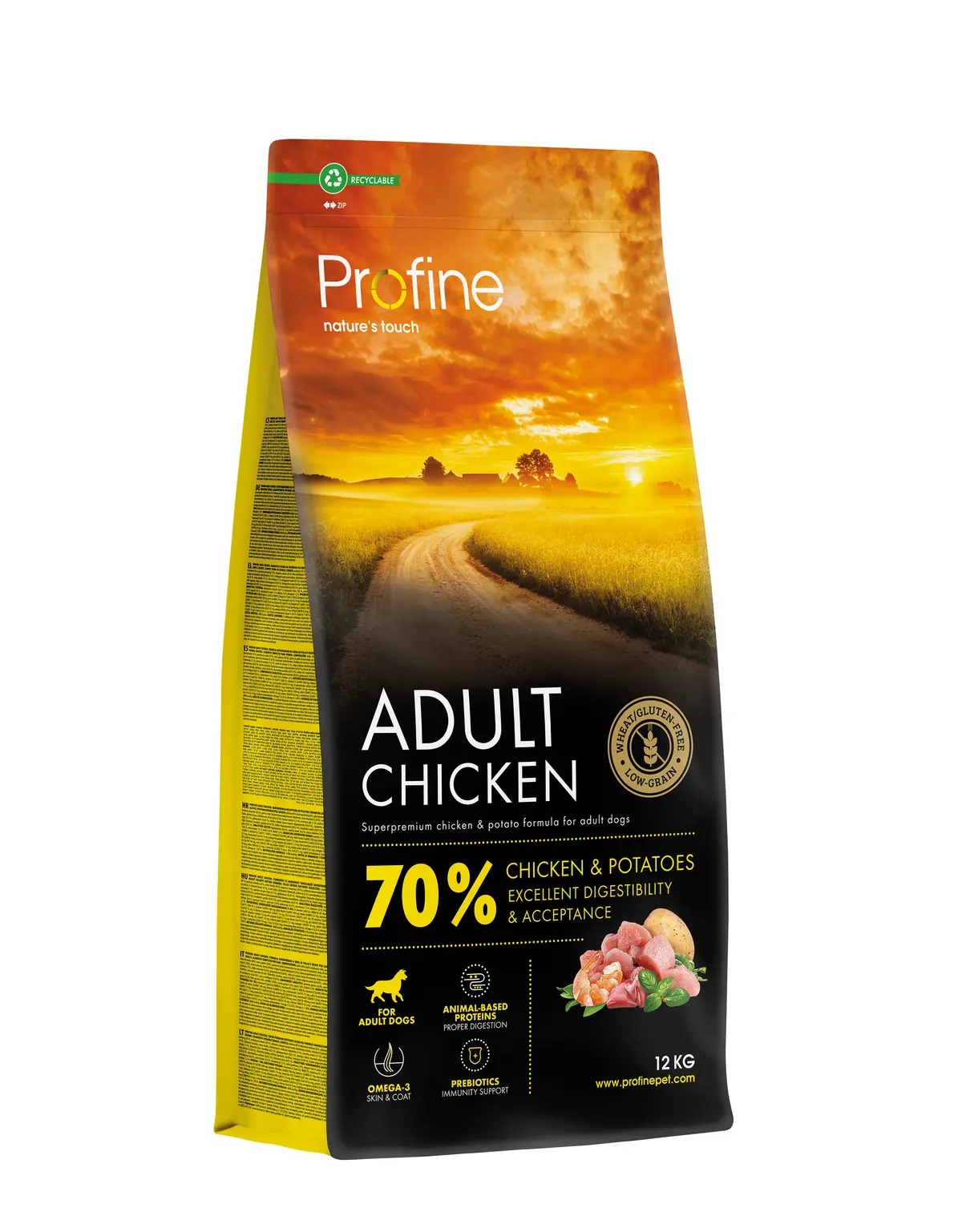 Adult Kylling & Poteter 12 kg