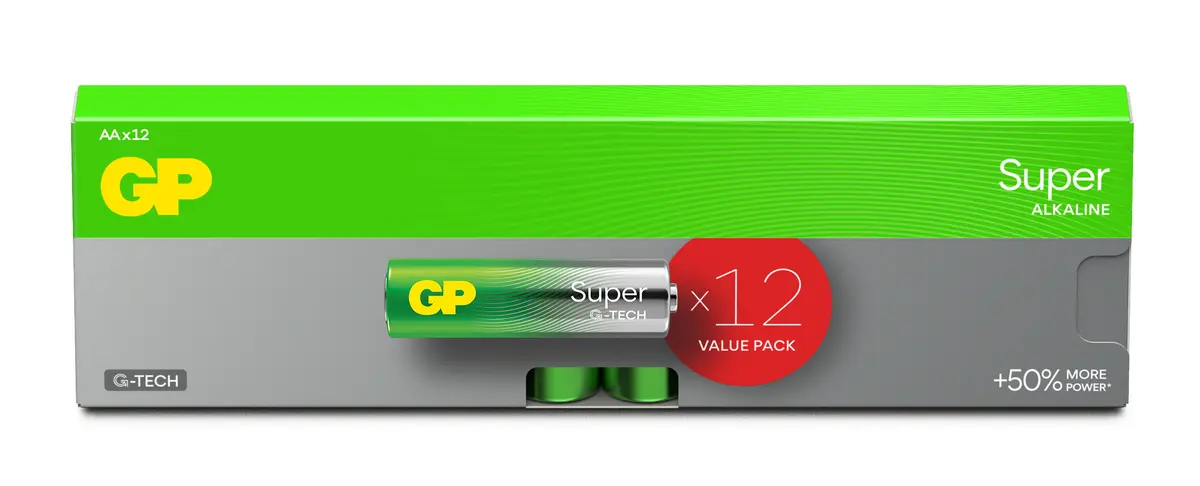 Batterier GP Super AA LR6