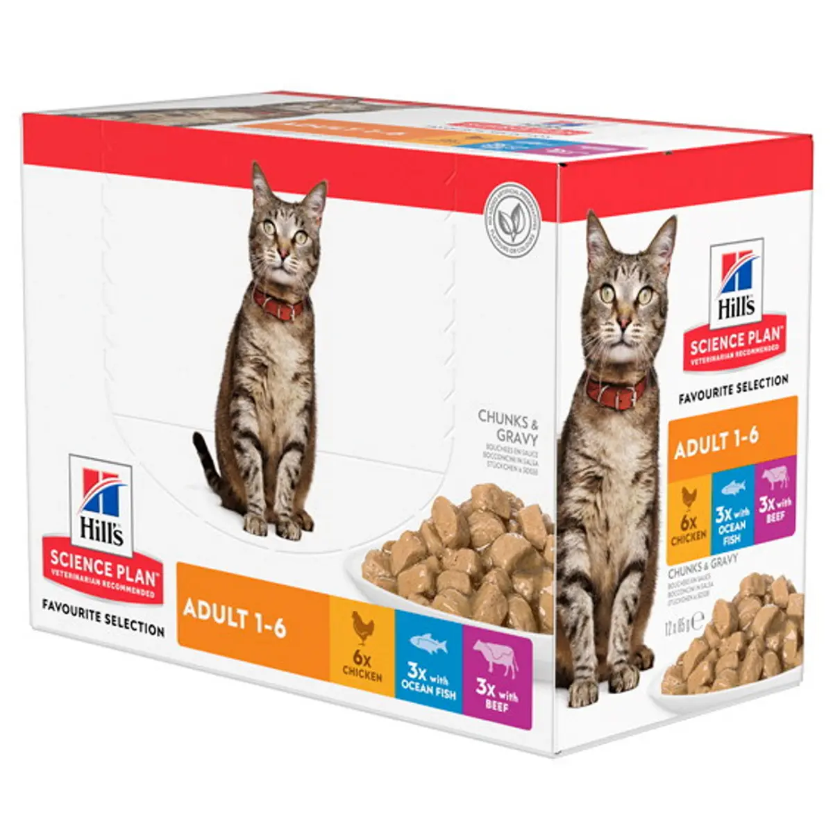 HILL'S Feline Adult Favourite selection