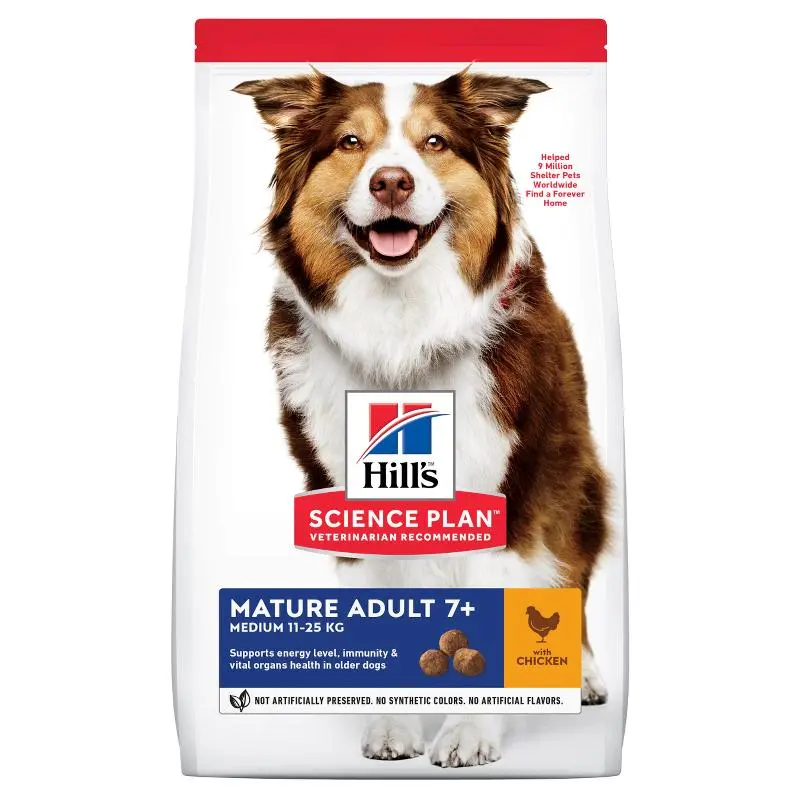 Hill's Medium Mature adult 7+