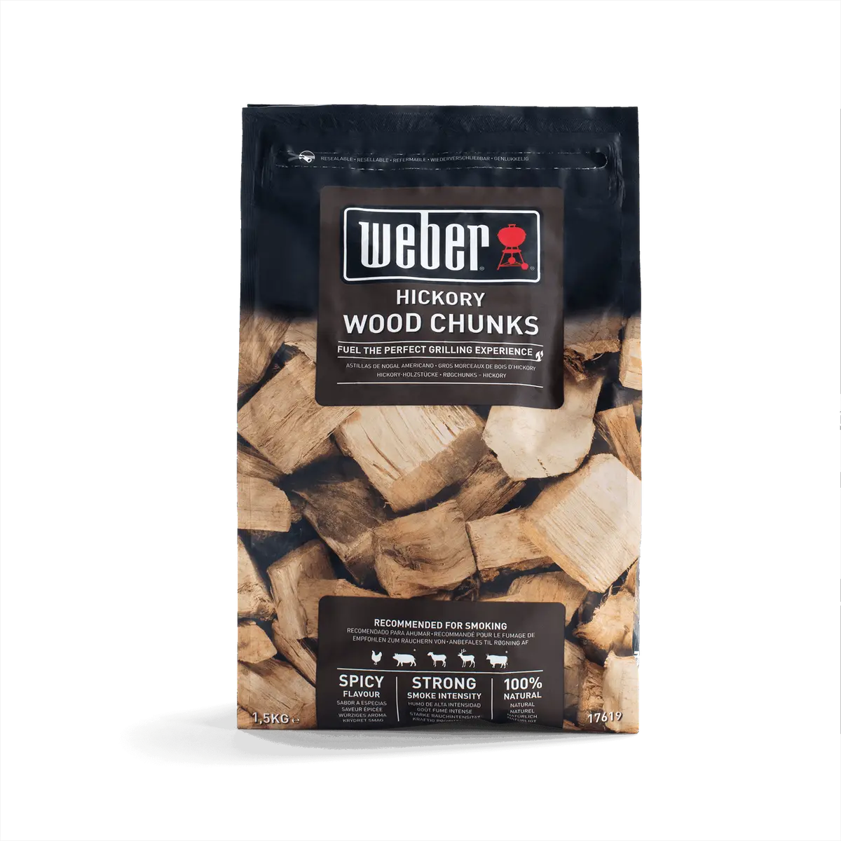 Røkechunks Hickory