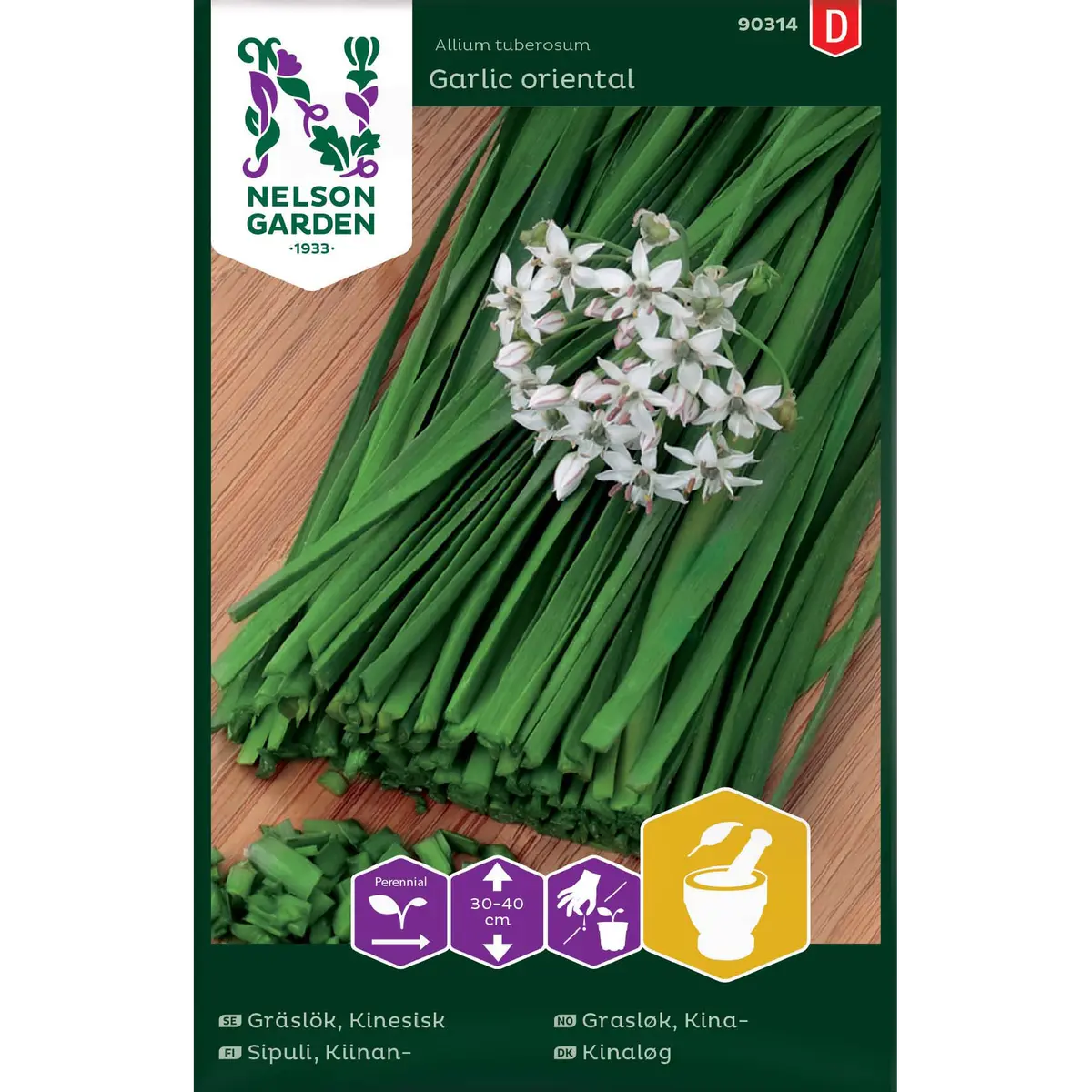 Kina grasløk 'Garlic oriental'