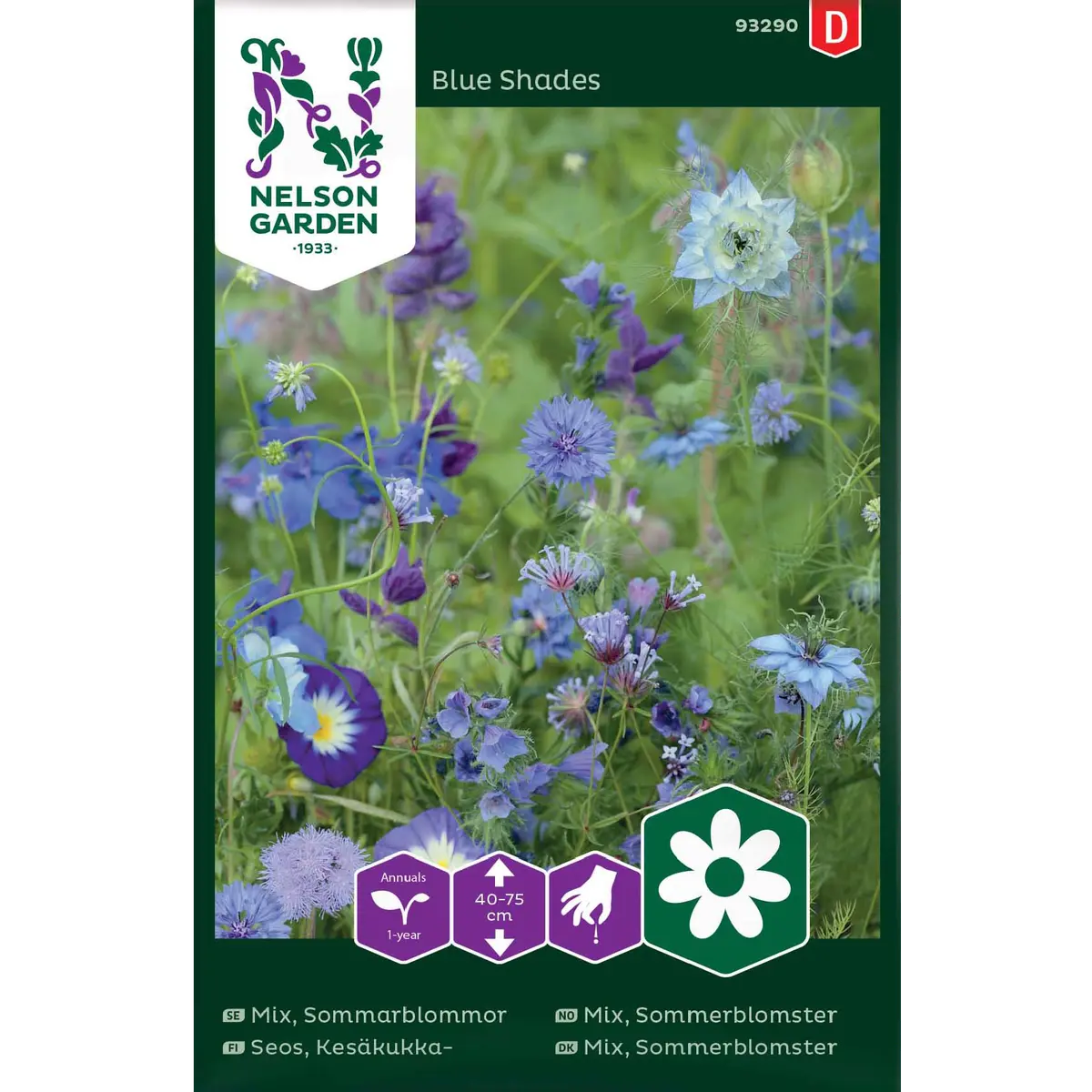 Sommerblomster 'Blue Shades'