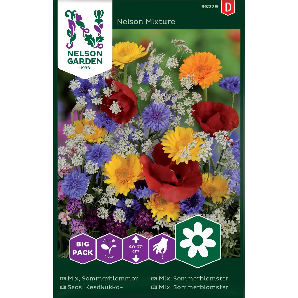 Sommerblomster 'Nelson Mixture'