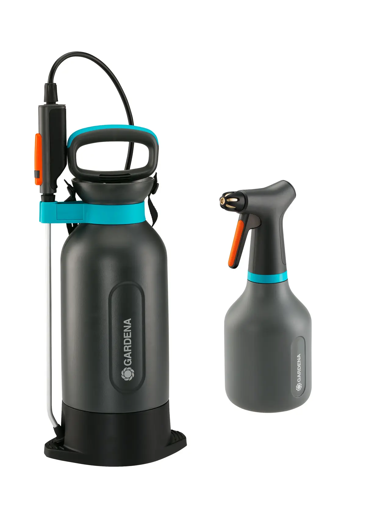 Trykksprøyte 5l + pumpesprøyte 0,75l  Gardena