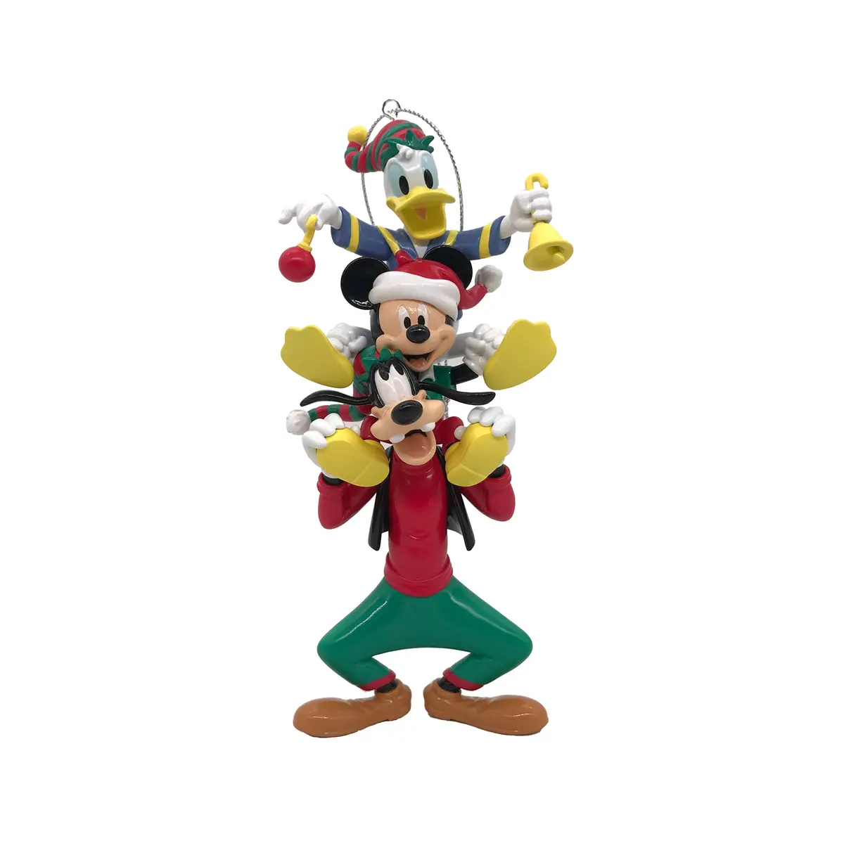 Juletrepynt Disney Mikke, Donald og Langbein