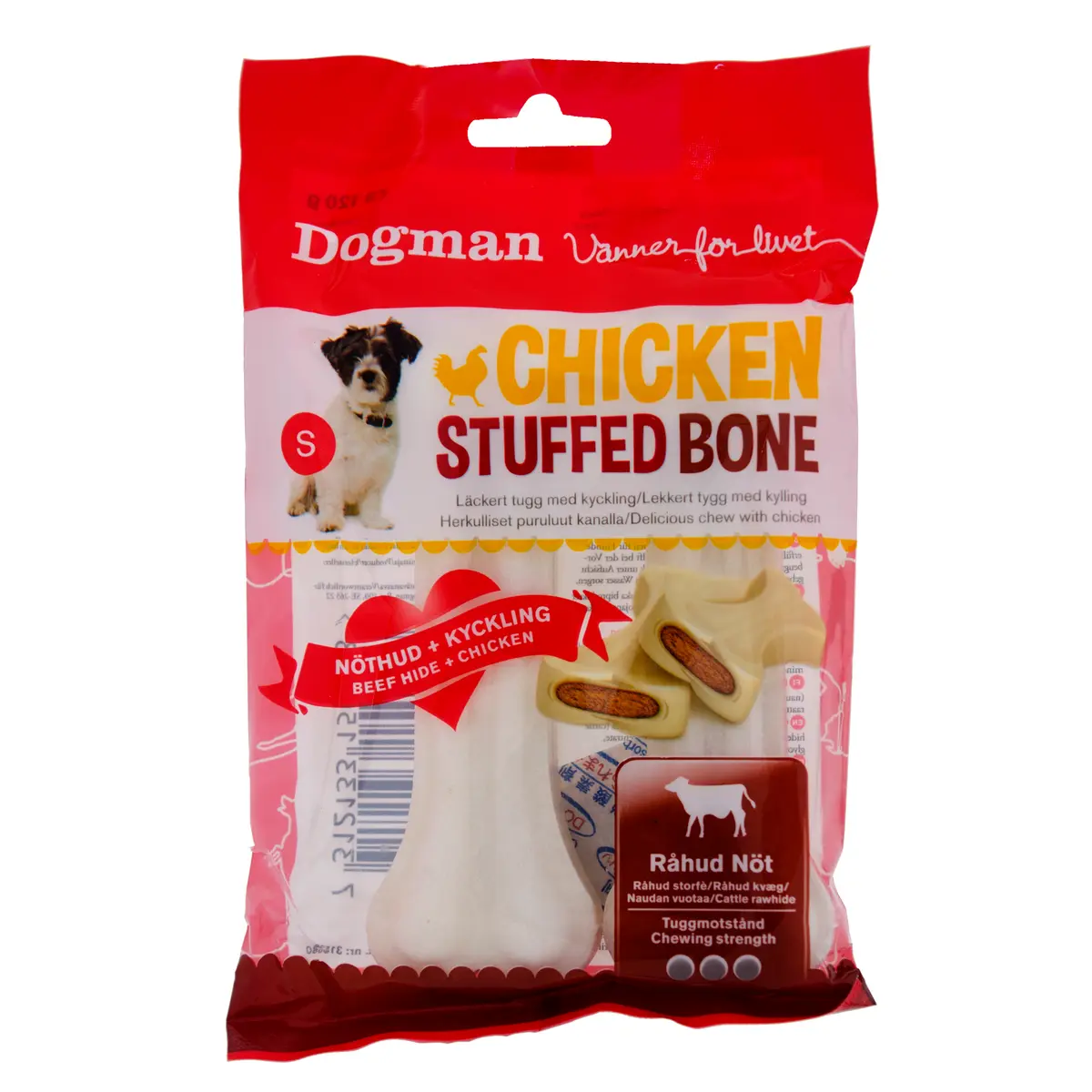 Chicken Stuffed Bone tyggebein