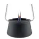 Amaryllis 14 Svart Glass