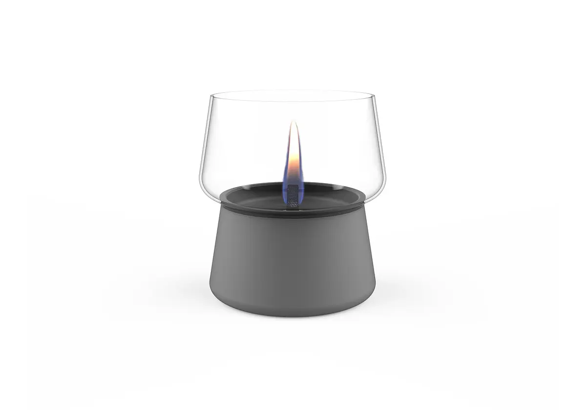 Amaryllis 14 Mørk Grå Glass