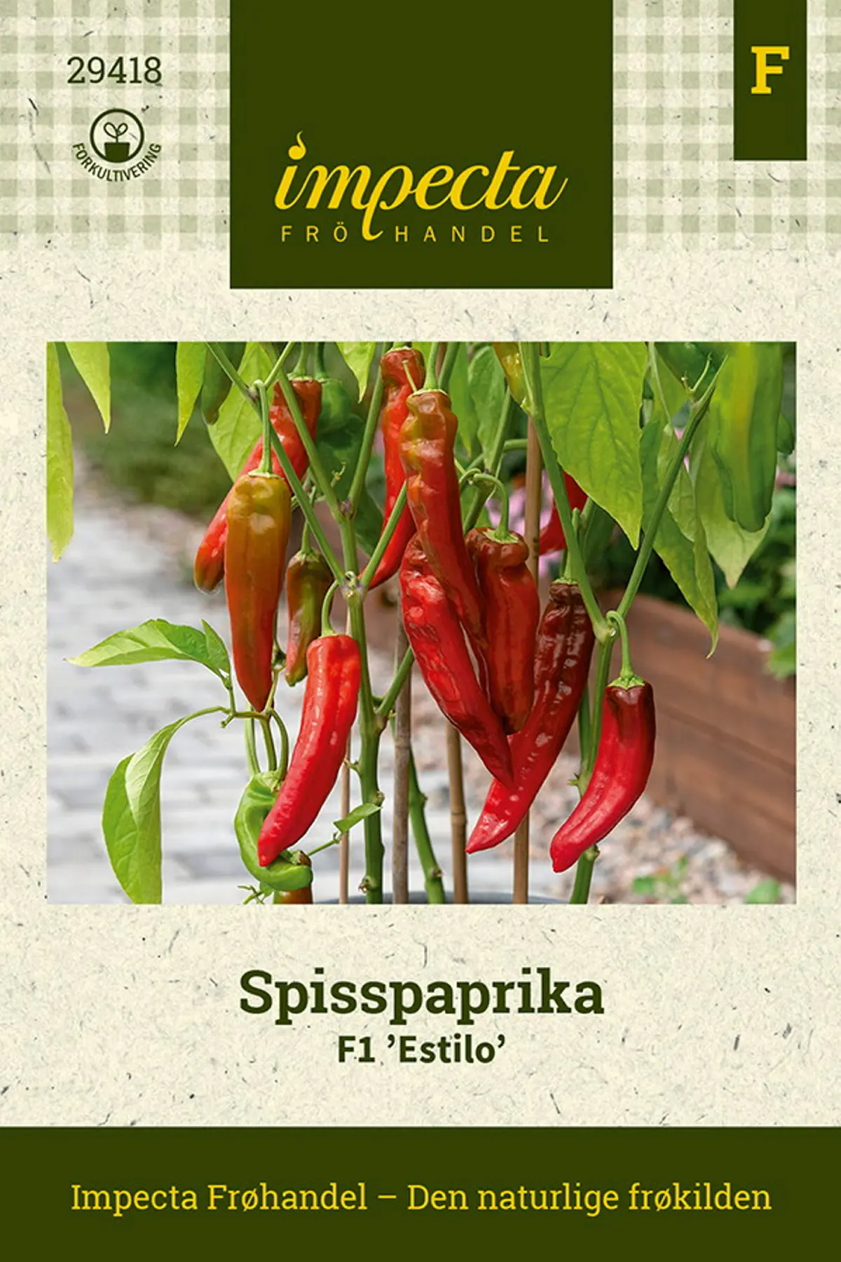 Spisspaprika F1 'Estilo'