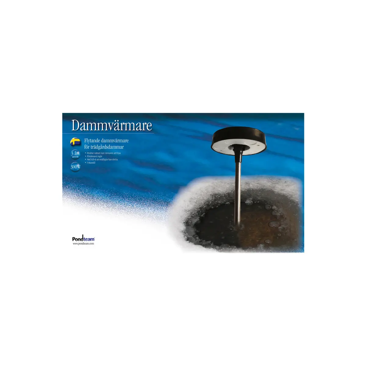 Varmekolbe til dam