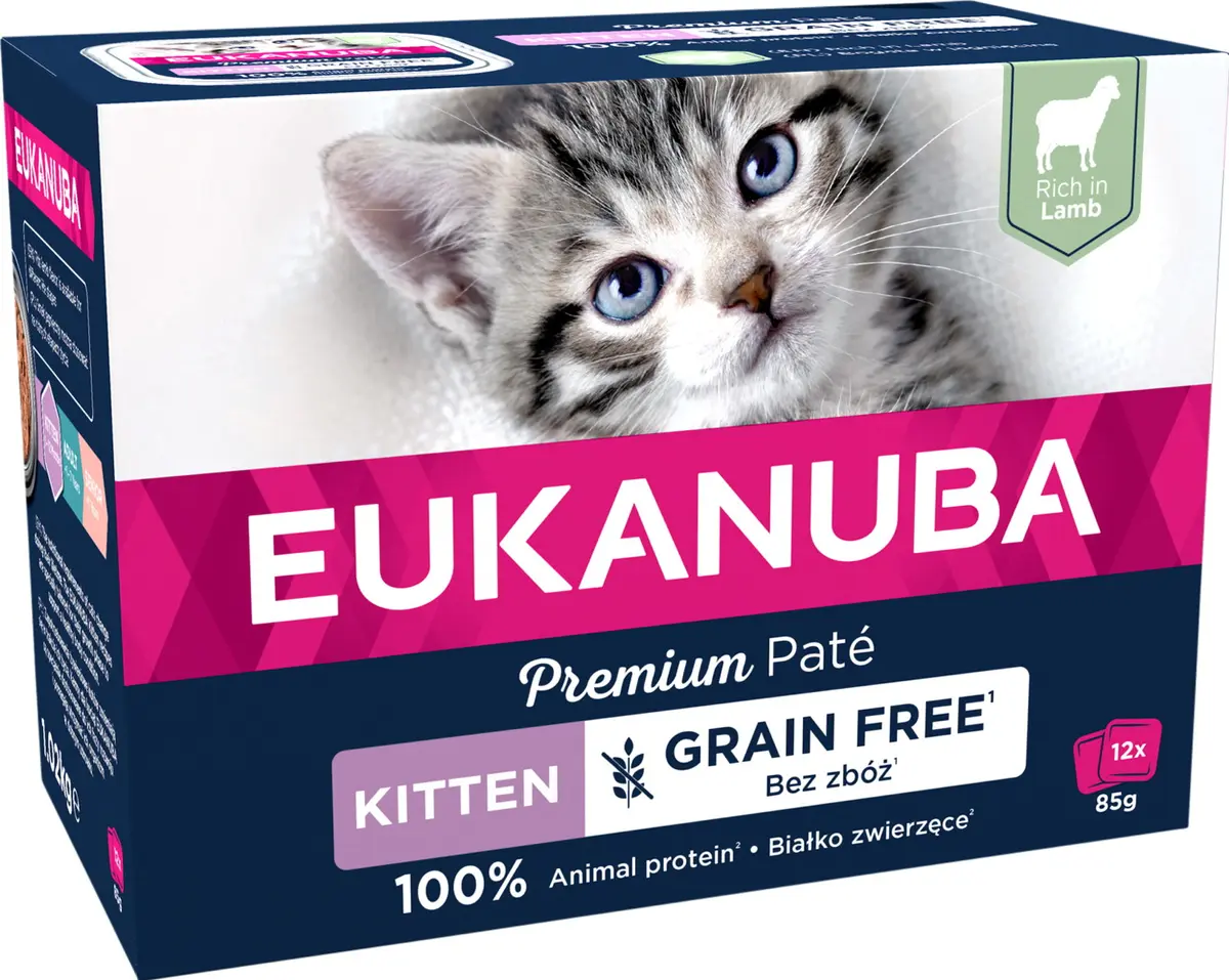 Kitten Pate med lam