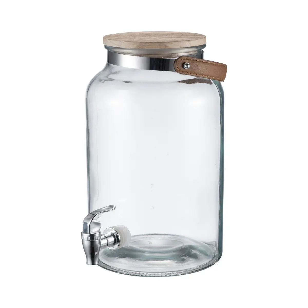 Glassbeholder med dispenser