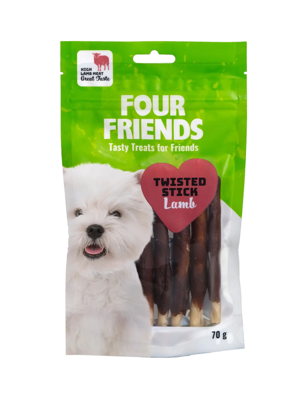 Tyggepinner lam FourFriends