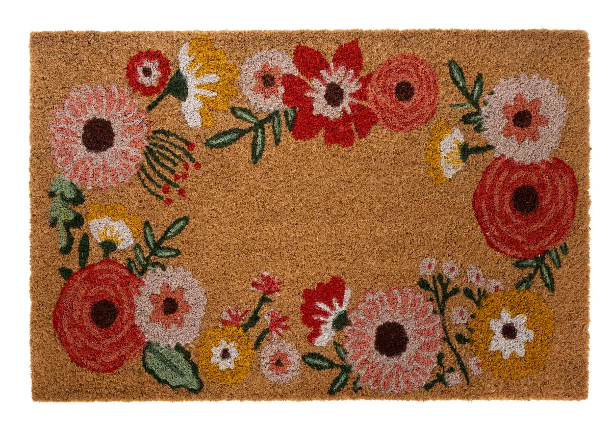 Dørmatte Flowers