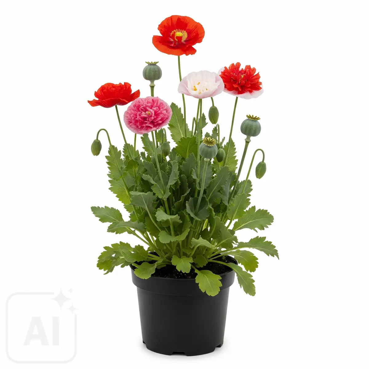 Papaver 'Pizzicato' flerårig plante