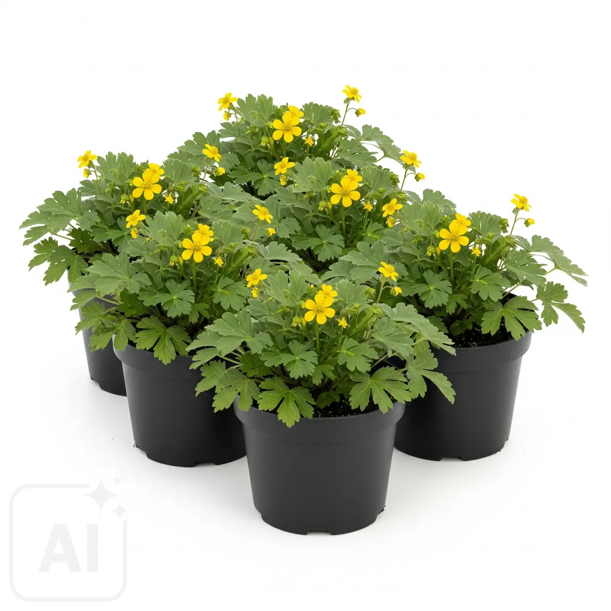 Waldsteinia Ternata bunndekke 6-pakning