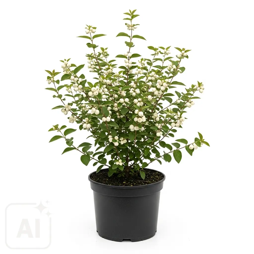 Arvid hvit snøbærbusk (Symphoricarpos)