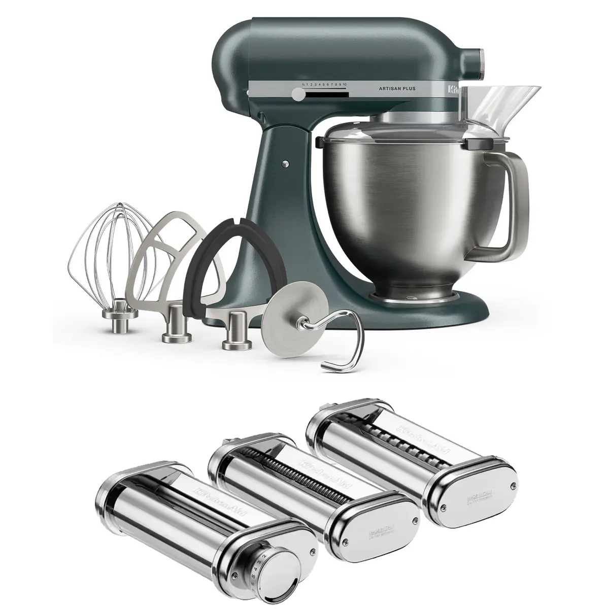 Artisan Plus kjøkkenmaskin 4,7 liter med pastasett, juniper