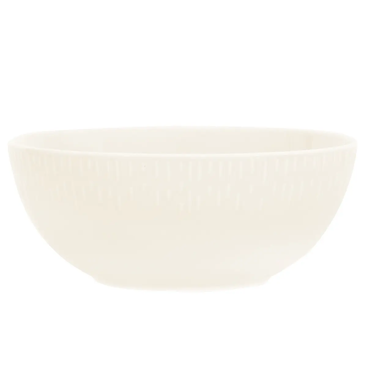 Confetti salatskål 23 cm, vanilla