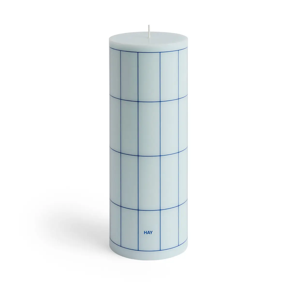 HAY Blokklys large, lyseblå/blue grid check