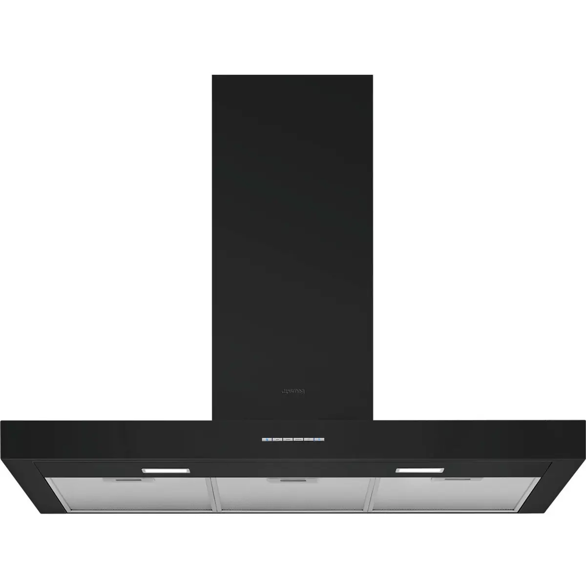 KBT900NE veggmontert ventilator 90 cm, matt svart